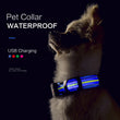 Load image into Gallery viewer, Waterproof LED Dog Collar - USB Rechargeable - [sDonut Plush Pet Large, Small, Dog Cat Bed Fluffy Soft Warm Calming Bed Sleeping Kennel Nest 03 - 06hop_name]
