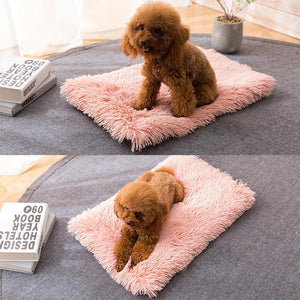 All Season Warm And Fluffy Pet Bed Mat - [sDonut Plush Pet Large, Small, Dog Cat Bed Fluffy Soft Warm Calming Bed Sleeping Kennel Nest 03 - 06hop_name]