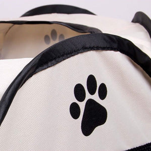 Portable Folding Pet Playpen - [sDonut Plush Pet Large, Small, Dog Cat Bed Fluffy Soft Warm Calming Bed Sleeping Kennel Nest 03 - 06hop_name]