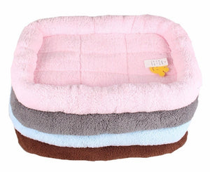 Cushioned Base Fleece Pet Bed - [sDonut Plush Pet Large, Small, Dog Cat Bed Fluffy Soft Warm Calming Bed Sleeping Kennel Nest 03 - 06hop_name]