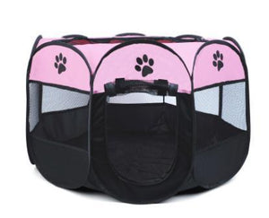 Portable Folding Pet Playpen - [sDonut Plush Pet Large, Small, Dog Cat Bed Fluffy Soft Warm Calming Bed Sleeping Kennel Nest 03 - 06hop_name]