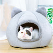 Load image into Gallery viewer, Cat Cozy Igloo Style Cave Bed - [sDonut Plush Pet Large, Small, Dog Cat Bed Fluffy Soft Warm Calming Bed Sleeping Kennel Nest 03 - 06hop_name]
