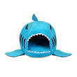 Load image into Gallery viewer, Shark Cave Style Pet Bed - [sDonut Plush Pet Large, Small, Dog Cat Bed Fluffy Soft Warm Calming Bed Sleeping Kennel Nest 03 - 06hop_name]
