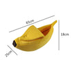 Load image into Gallery viewer, Banana Shape Pet Bed - [sDonut Plush Pet Large, Small, Dog Cat Bed Fluffy Soft Warm Calming Bed Sleeping Kennel Nest 03 - 06hop_name]

