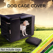 Load image into Gallery viewer, Large Outdoor Waterproof Dog Crate Cover - [sDonut Plush Pet Large, Small, Dog Cat Bed Fluffy Soft Warm Calming Bed Sleeping Kennel Nest 03 - 06hop_name]
