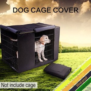 Large Outdoor Waterproof Dog Crate Cover - [sDonut Plush Pet Large, Small, Dog Cat Bed Fluffy Soft Warm Calming Bed Sleeping Kennel Nest 03 - 06hop_name]